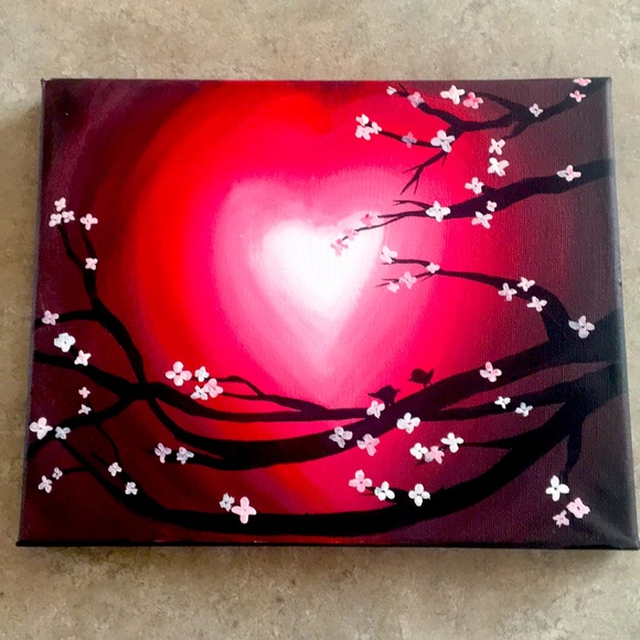 Other - Valentine’s Day special acrylic painting